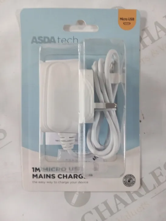 10 BOXES OF 3 1M MICRO USB MAINS CHARGERS(TOTAL 30 CHARGERS)