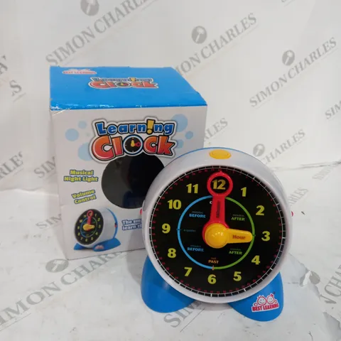 BOXED LEARNING CLOCK 3+ YEARS OLDS 