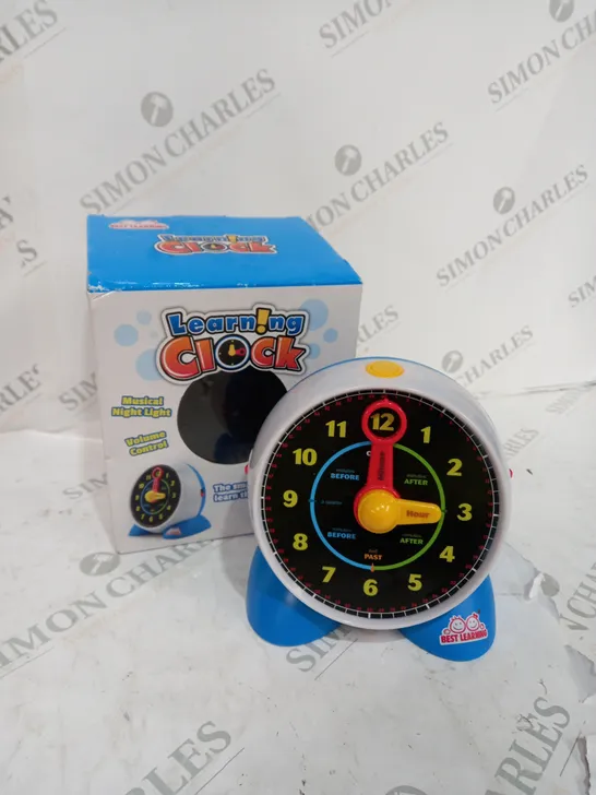 BOXED LEARNING CLOCK 3+ YEARS OLDS 