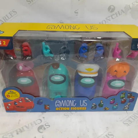 AMONG US ACTION FIGURES - 4 PACK - SERIES 2