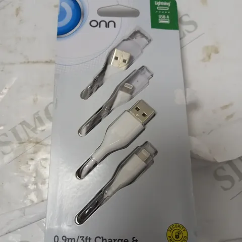 ONN 0.9M CHARGE A\ND SYNC CABLE