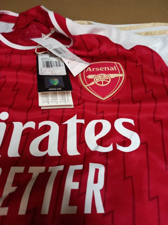 ADIDAS ARSENAL 2023/24 MENS SHORT SLEEVE HOME SHIRT - UK XL