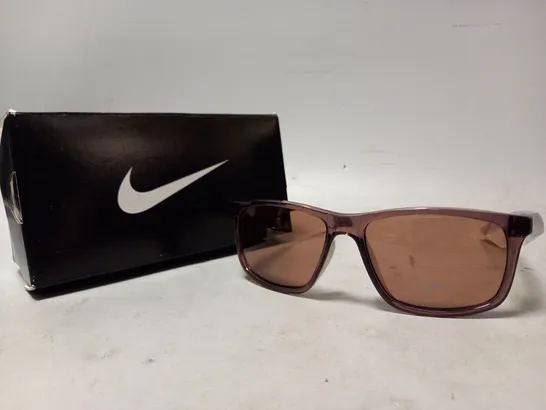 BOXED NIKE CHASER ACCENT SUNGLASSES IN SMOKEY MAUVE/COPPER