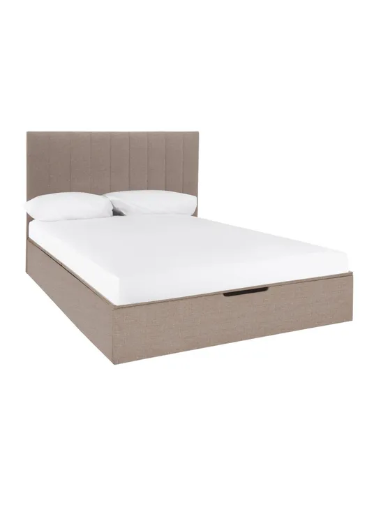 BOXED NOVA FABRIC DOUBLE BED	(4 BOXES) RRP £499