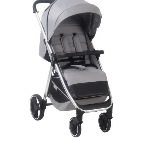 BOXED MYBABIIE GREY TROPICAL PUSHCHAIR MB160