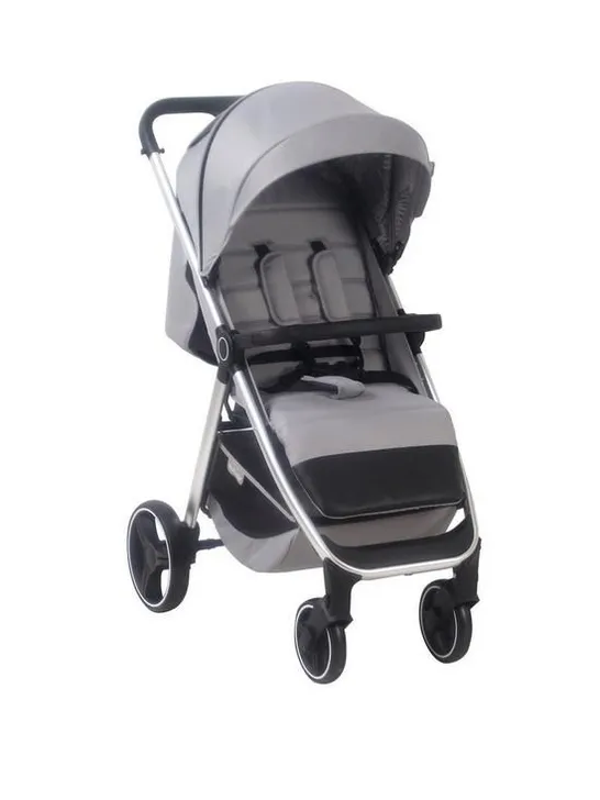 BOXED MYBABIIE GREY TROPICAL PUSHCHAIR MB160