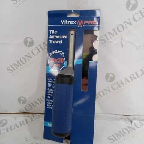 VITREX PRO TILE ADHESIVE TROWEL