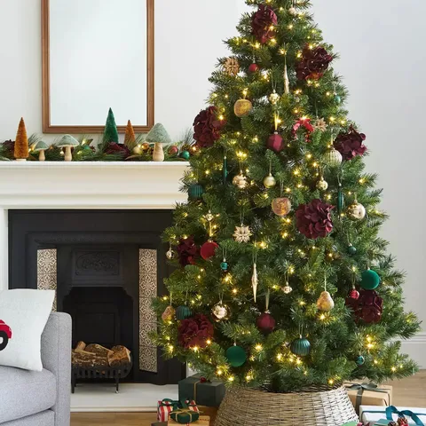 7FT BELVEDERE PRE LIT MULTIFUNCTION CHRISTMAS TREE - COLLECTION ONLY