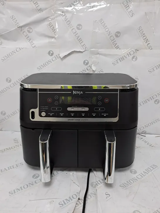 BOXED NINJA FOODI MAX 9.5L DUAL ZONE AIRFRYER AF451UK