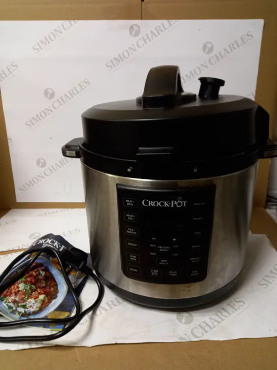 CROCKPOT EXPRESS PRESSURE MULTI COOKER