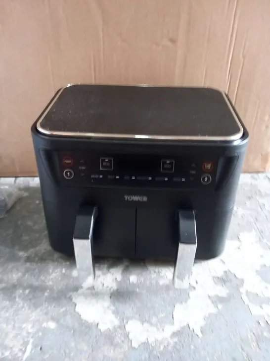 TOWER VORTX 8L DUAL BASKET AIR FRYER BLACK