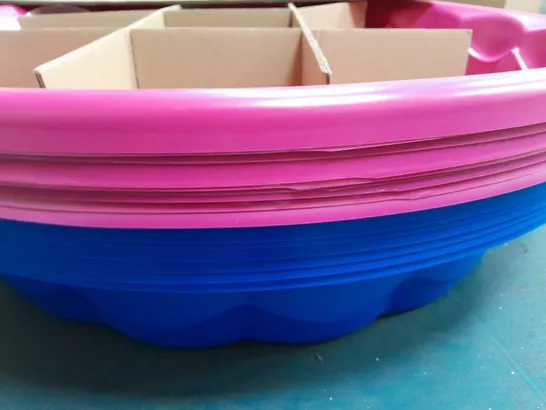 LOT OF 18 BRAND NEW 36" WADING POOL IN PINK & BLUE