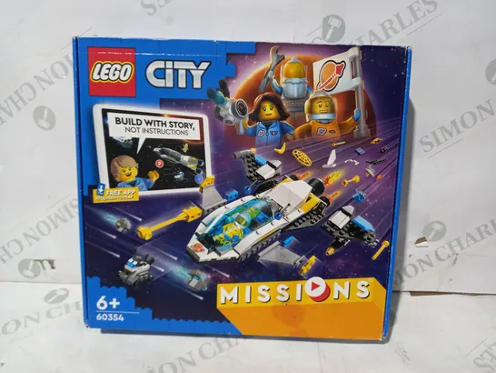 LEGO CITY 60354 MISSIONS