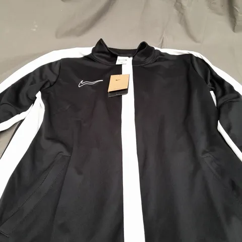 NIKE DRI FIT JACKET IN BLACK - LARGE