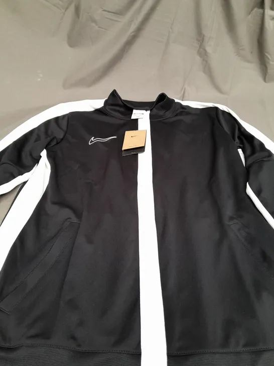 NIKE DRI FIT JACKET IN BLACK - LARGE