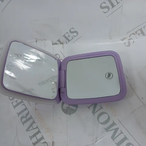 BOXED TILI LUXURY LED ADJUSTABLE MAGNIFICATION MIRROR PURPLE