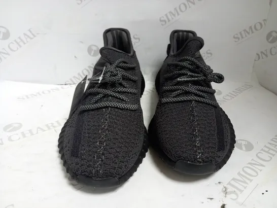 IN THE STYLE OF ADIDAS YEEZY BLACK TRAINERS UK SIZE 8