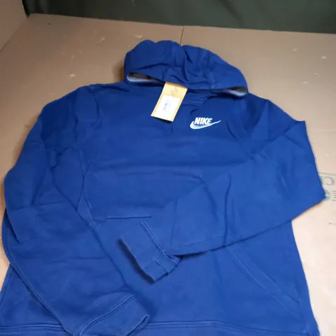 NIKE BLUE HOODIE SIZE M 