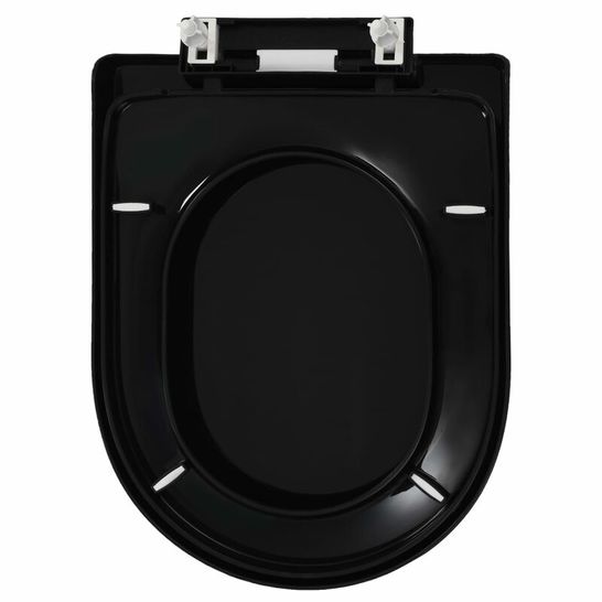 BOXED ALATA SOFT CLOSE D SHAPED TOILET SEAT