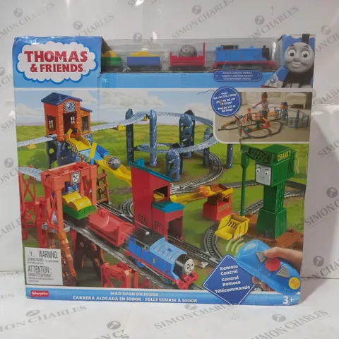 BOXED FISHER-PRICE THOMAS & FRIENDS MAD DASH ON SODOR