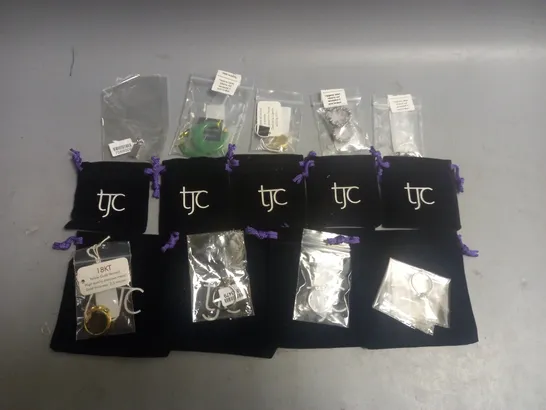 LOT OF 9 ASSORTED TJC JEWELLERY ITEMS