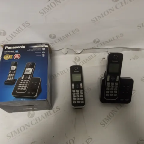 PANASONIC KX-TGD622 DIGITAL CORDLESS ANSWERING SYSTEM 