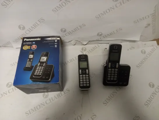 PANASONIC KX-TGD622 DIGITAL CORDLESS ANSWERING SYSTEM 