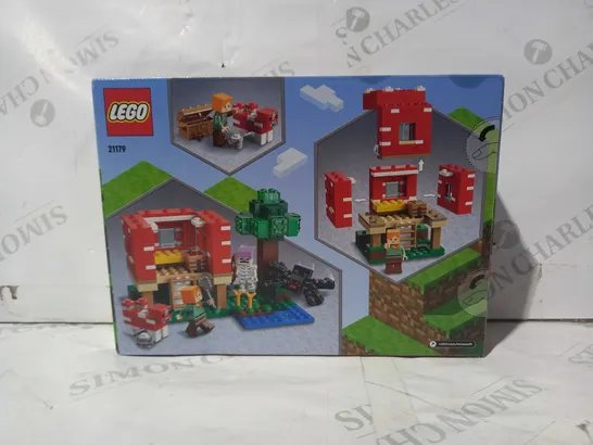 LEGO 21179 MINECRAFT THE MUSHROOM HOUSE