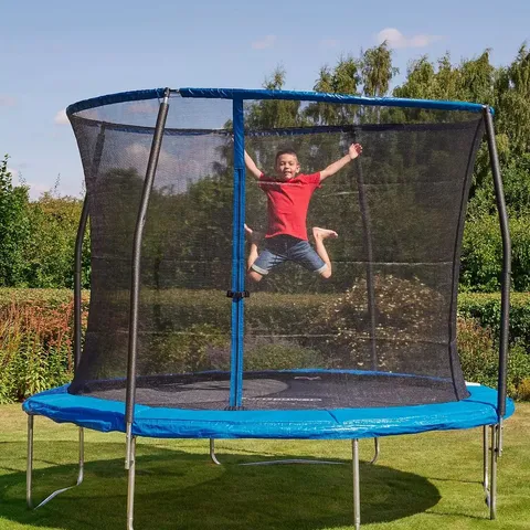 BOXED SPORTSPOWER 12FT TRAMPOLINE WITH EASI-STORAGE