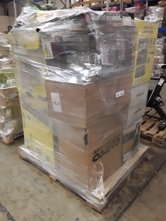 PALLET OF APPROXIMATELY 18 UNPROCESSED RAW RETURN HOUSEHOLD AND ELECTRICAL GOODS TO INCLUDE;