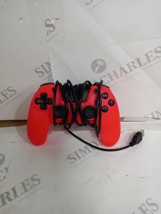 VX4 WIRED CONTROLLER FOR PS4 IN RED