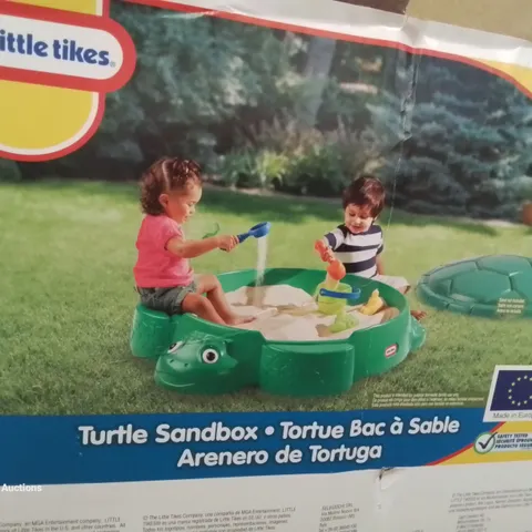 BOXED LITTLE TIKES TURTLE SANDBOX - COLLETION ONLY