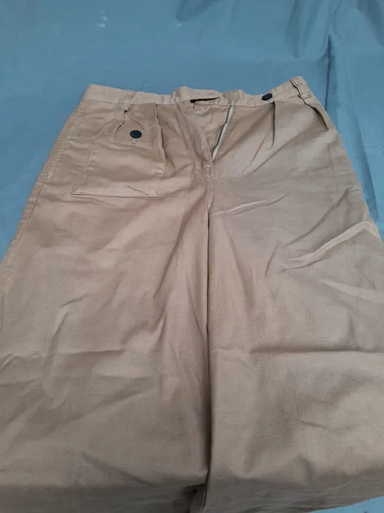 TOAST BROWN TROUSERS - SIZE 6