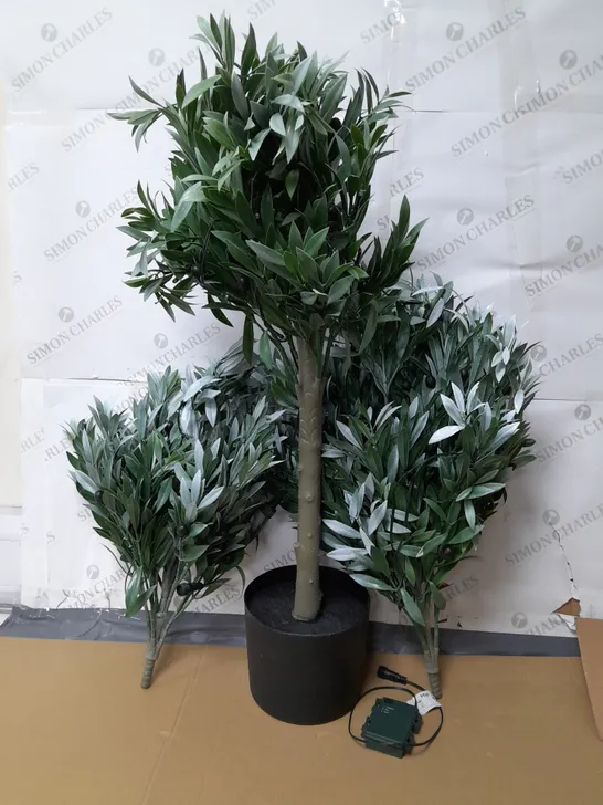 BOXED MY GARDEN STORIES BUSHY LED OLIVE TREE