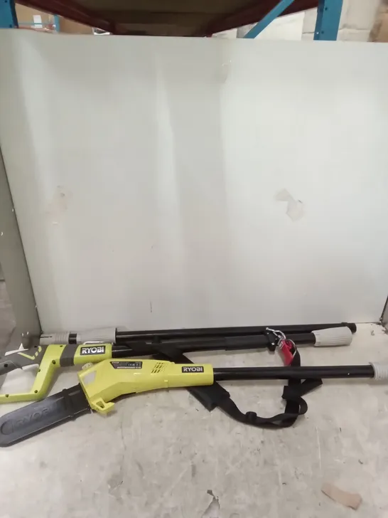 BOXED RYOBI CORDLESS POLE SAW 