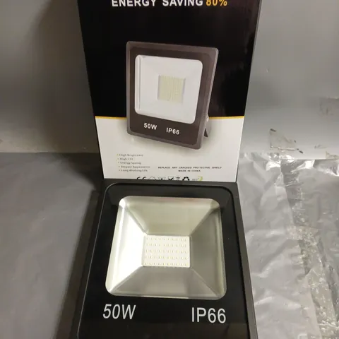 BOXED ENERGY SAVING FLOODLIGHT IN BLACK