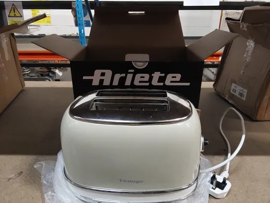 BOXED ARIETE VINTAGE STYLE TOASTER (1 BOX)