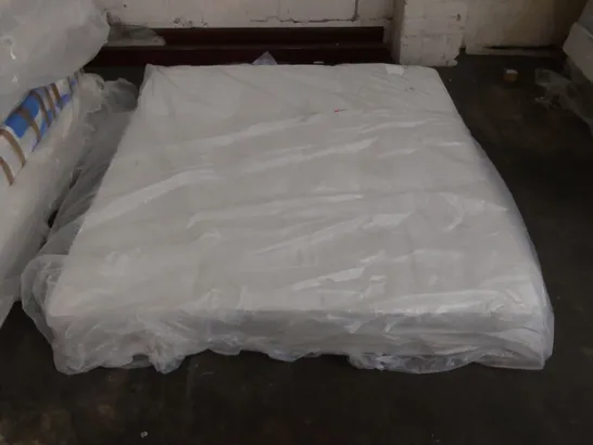 QUALITY BAGGED 6FT SUPERKING HYBRID MEMORY NATURAL OPEN COIL MATTRESS 