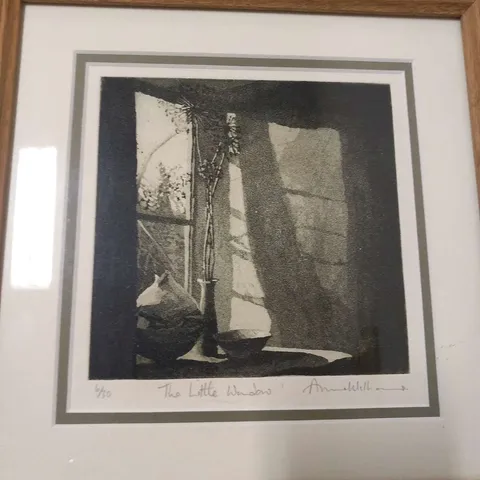 FRAMED AND MOUNTED 'THE LITTLE WINDOW' SIGNED PRINT #6/30