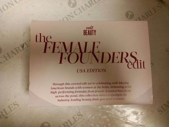 BOX SET - CULT BEAUTY - THE FEMALE FOUNDERS EDIT (USA)