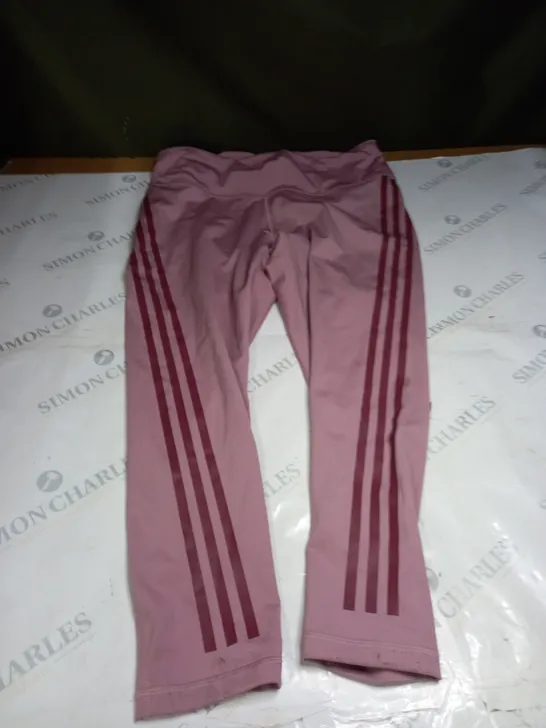 PINK ADIDAS LEGGINGS SIZE 2XL 