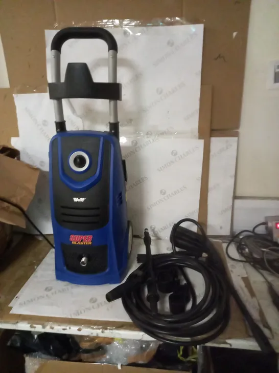 WOLF SUPER BLASTER PRESSURE WASHER BLUE