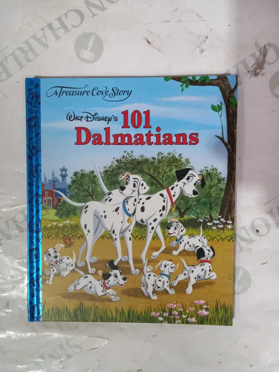 LOT OF APPROXIMATELY 20 TREASURE COVE STORY WALT DISNEY'S 101 DALMATIANS BOOKS