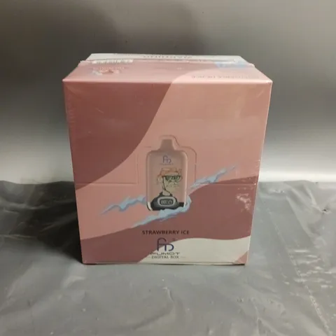 BOXED FUMOT DIGITAL BOX 12000 PUFFS DISPOSABLE VAPES STRAWBERRY ICE