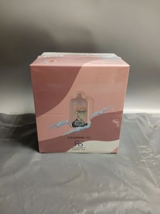 BOXED FUMOT DIGITAL BOX 12000 PUFFS DISPOSABLE VAPES STRAWBERRY ICE