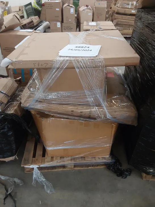 PALLET OF ASSORTED INCOMPLETE PATIO/GARDEN FURNITURE PARTS AND INCOMPLETE SETS