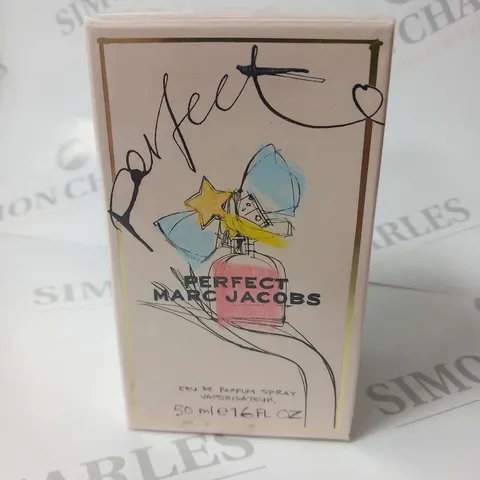 BOXED AND SEALED MARC JACOBS PERFECT EAU DE PARFUM 50ML