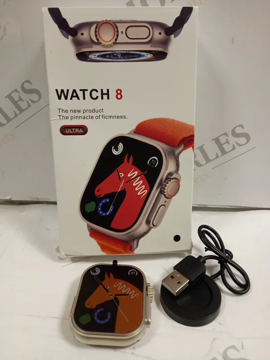 WATCH8 ULTRA HEART MONITORING SMART WATCH 