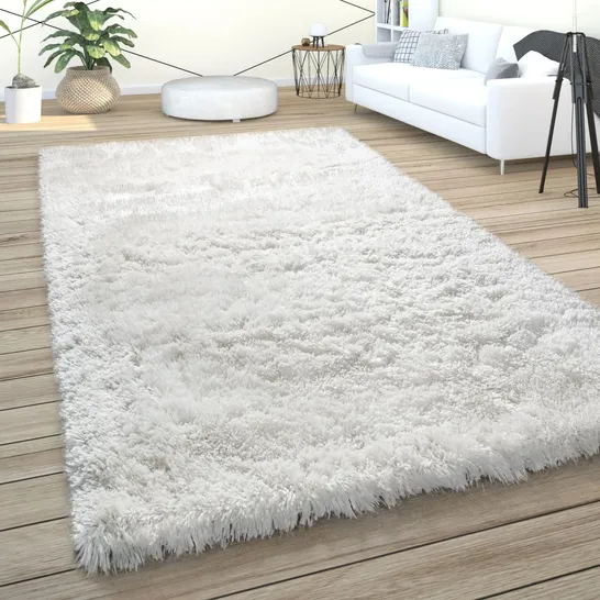 BRAND NEW BAGGED PACO HOME 930 AKUMAL RUG IN CREAM - 80 x 300CM