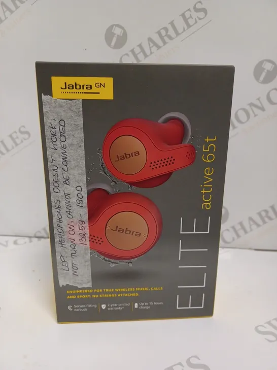 BOXED JABRA ELITE ACTIVE 65T EARBUDS